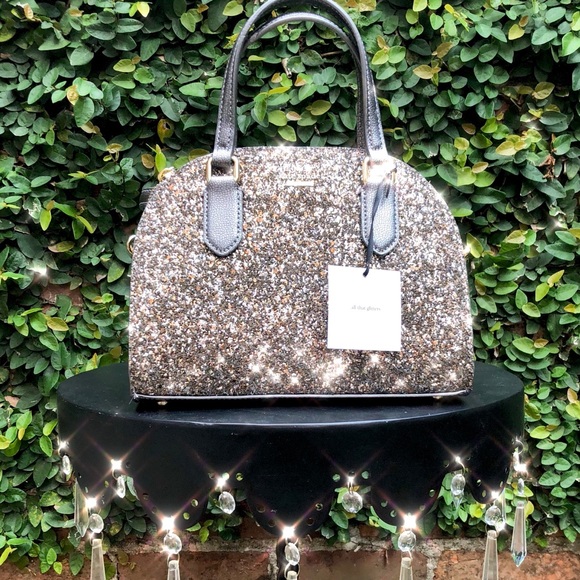 kate spade Handbags - ✨Kate Spade ♠️ NWT GunMetal Glitter Crossbody Bag